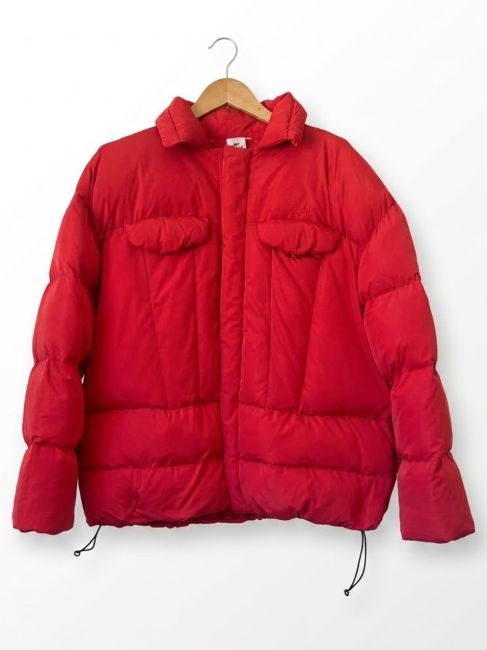 Red X-Girl puffer jacket, Japanese StreetwearY2K / 90s style